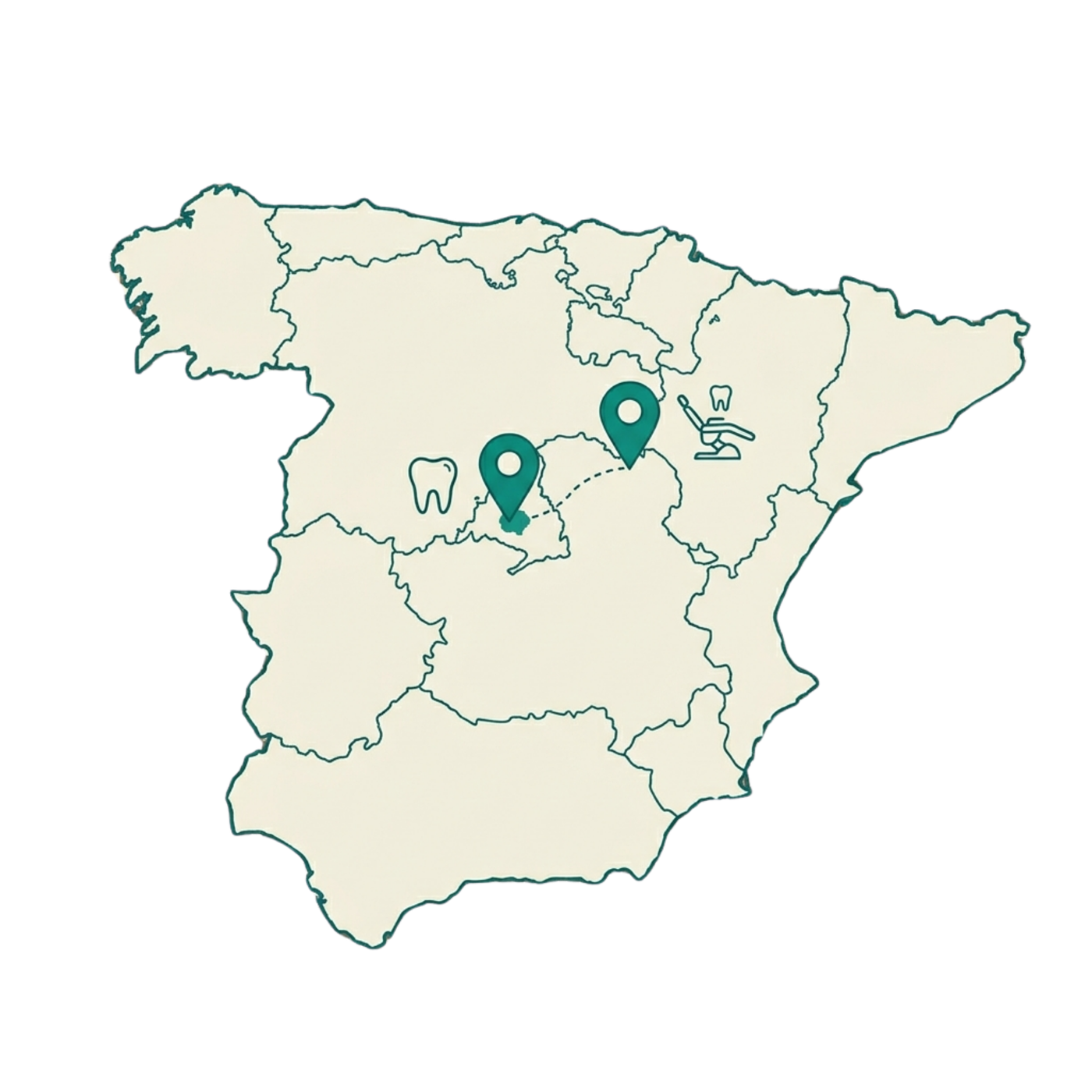 Dos sedes Madrid y Azuqueca