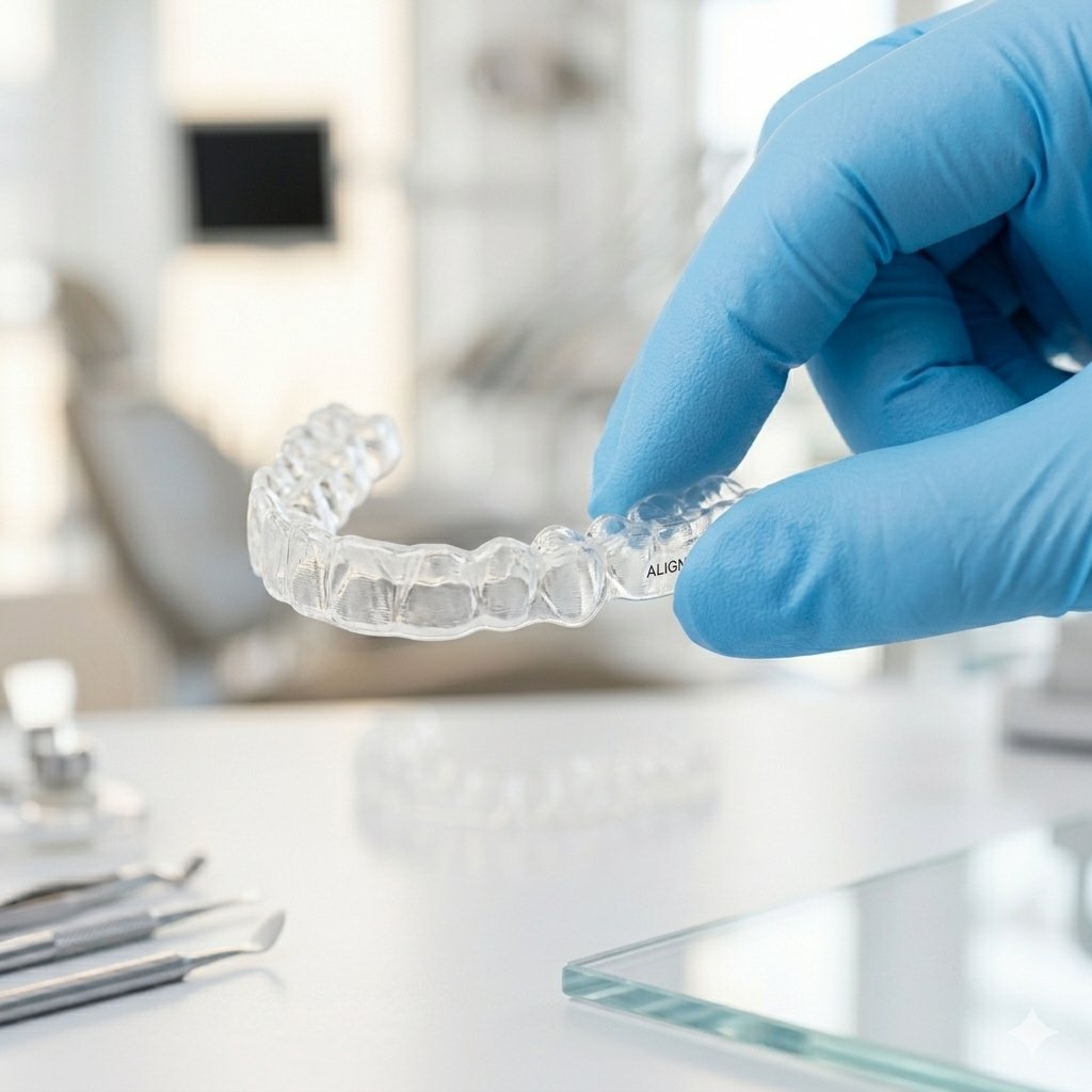 Plan ClinCheck Invisalign en pantalla